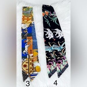 Neckerchief Casual Ribbon Skinny Scarf Headband, twill, Sash Belt Handbag Handle